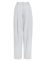 Le Pantalon Curzio Cotton-Blend Wide-Leg Pants