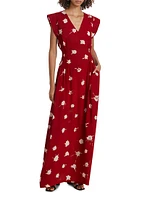 Tokunbo Splatter Maxi Dress