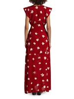 Tokunbo Splatter Maxi Dress