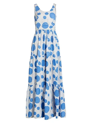 Busayo Idowu Printed Maxi Dress