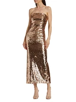 Fifi Sequined Maxi Dress