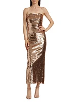 Fifi Sequined Maxi Dress