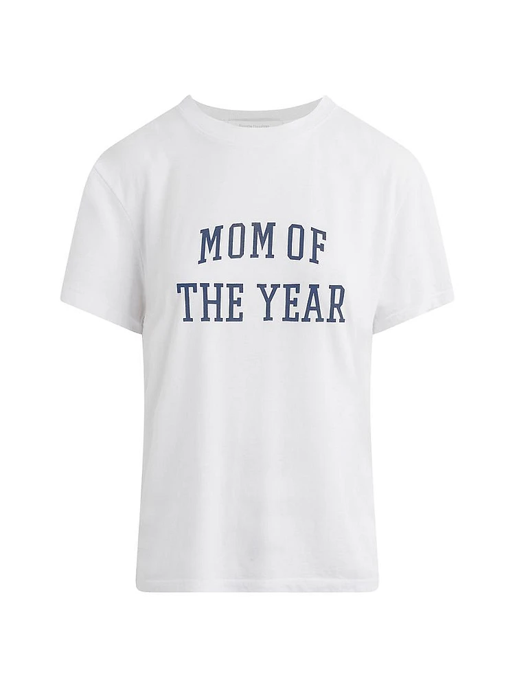 ''Mom Of The Year'' Classic Collegiate T-Shirt