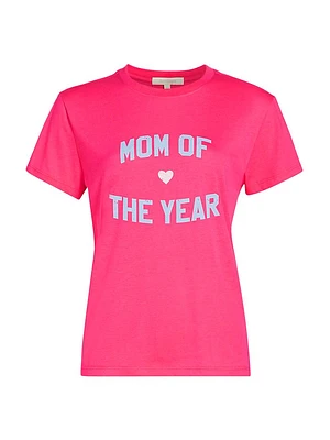 Mom Of The Year Crewneck T-Shirt