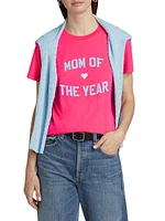 Mom Of The Year Crewneck T-Shirt