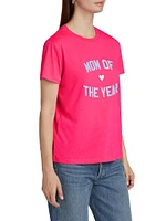 Mom Of The Year Crewneck T-Shirt