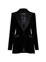 Velvet Tuxedo Jacket