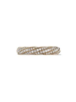 Cable Edge Band Ring 18K Yellow Gold