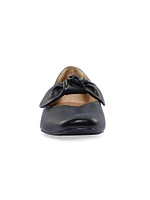 Emersyn Leather Bow Flats