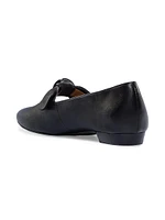 Emersyn Leather Bow Flats