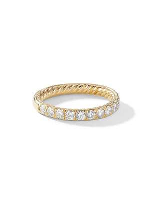 DY Eden Partway Band Ring 18K Yellow Gold