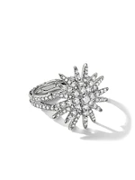 Starburst Ring 18K White Gold