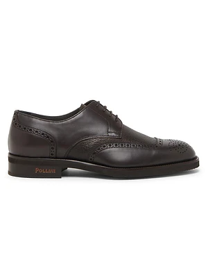 Perforated Leather Brogues