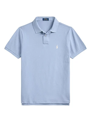 Basic Mesh Polo Shirt