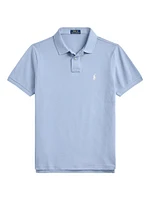 Basic Mesh Polo Shirt