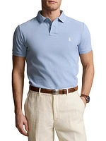 Basic Mesh Polo Shirt