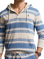 Spa Terry Striped Hoodie