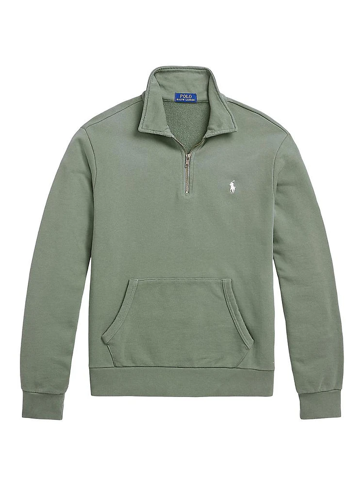 Loopback Terry Quarter-Zip Sweatshirt