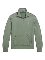 Loopback Terry Quarter-Zip Sweatshirt