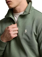 Loopback Terry Quarter-Zip Sweatshirt