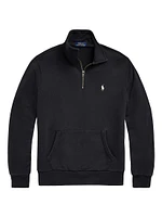 Loopback Terry Quarter-Zip Sweatshirt