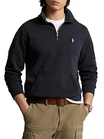 Loopback Terry Quarter-Zip Sweatshirt