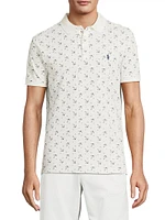 Anchor Stretch-Cotton Polo Shirt