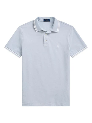 Stretch-Mesh Polo Shirt