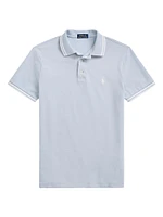 Stretch-Mesh Polo Shirt