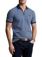 Stretch-Mesh Polo Shirt