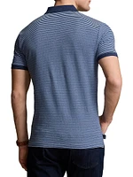 Stretch-Mesh Polo Shirt