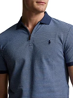 Stretch-Mesh Polo Shirt