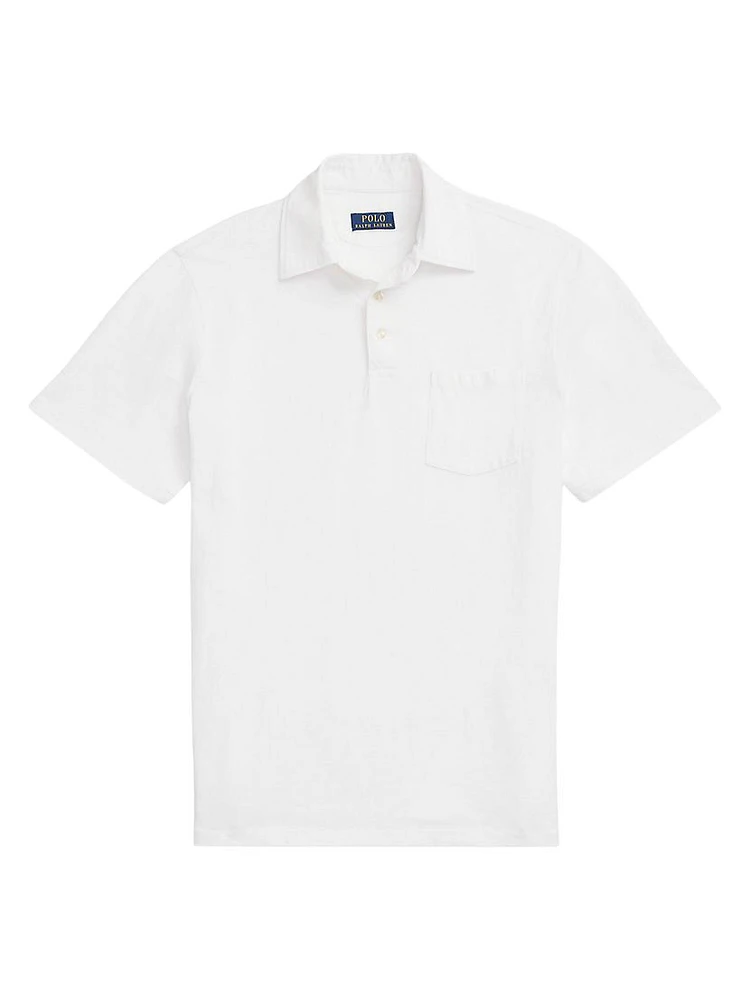 Cotton-Blend Polo Shirt