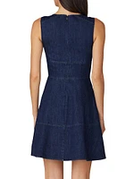 Presley Denim Ring Minidress