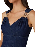 Presley Denim Ring Minidress