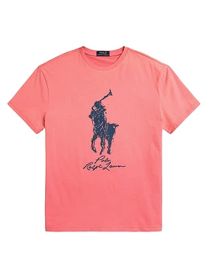 Pony Jersey Crewneck T-Shirt