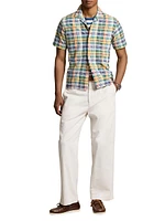 Classic Oxford Short-Sleeve Sport Shirt