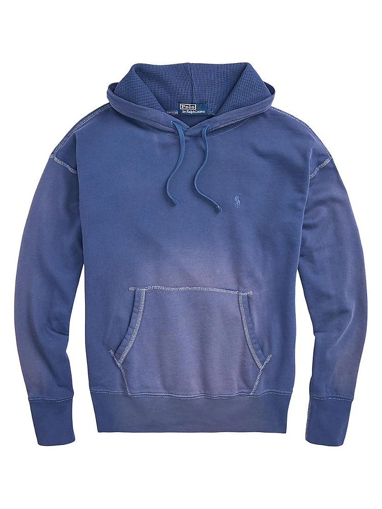 Garment-Dyed Cotton Hoodie