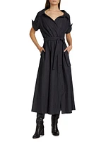 Lydia Poplin Shirtdress