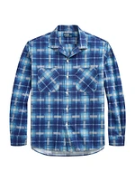 Printed Flannel Sport Shirt