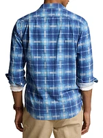 Printed Flannel Sport Shirt