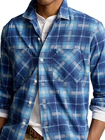 Printed Flannel Sport Shirt