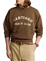 Santiago Beach Club Cotton-Blend Sweatshirt