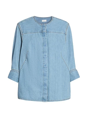 Clarissa Lightweight Cotton Denim Shirt