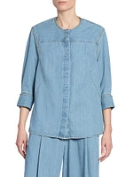 Clarissa Lightweight Cotton Denim Shirt