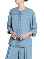 Clarissa Lightweight Cotton Denim Shirt