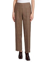 Prati Plaid Wool Pants