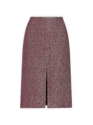 Shelda Textured Metallic Skirt