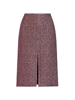 Shelda Textured Metallic Skirt