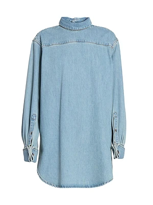 Corso Lightweight Cotton Denim Tunic Shirt